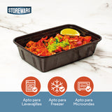 Set 10 Contenedores Herméticos Meal Prep Storeware 10 un