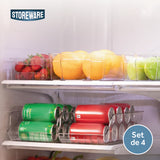 Set 4 Organizadores de Refrigerador Storeware 4 un