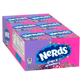 Dulces Nerds Uva Frutilla Caja 24 un x 46 g