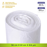 Bolsas Basura Papelero 56 x 61 cm Canway 80 un