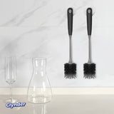 Set 2 Cepillos Flexibles Limpieza Botellas Clynder 1 un