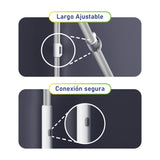 Limpia Vidrios de Largo Alcance 140 cm con Repuesto Clynder 1 un