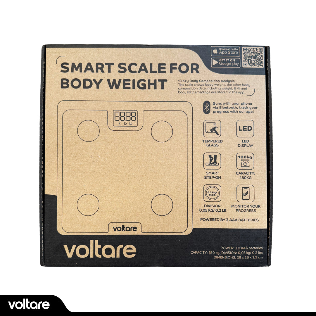 Balanza Corporal Digital Inteligente Voltare 1 un