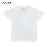 Poleras 100% Algodón Blancas Cuello Redondo Pack 3 Cosley