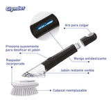 Cepillo Dispensador Lavalozas Clynder 1 un