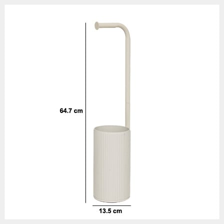 Porta Papel Higiénico Beige Onyx 5five 1 un