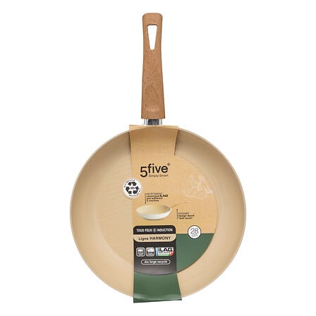 Sartén Aluminio Forjado Harmony Cream 28 cm 5five 1 un