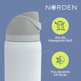 Botella Acero Inoxidable White 1000 ml Norden 1 un