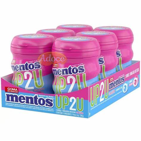 Chicles Up2U Mentos 6 x 60 g