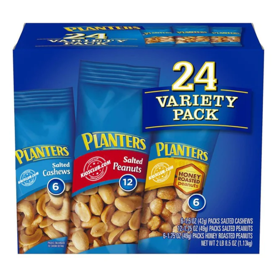 Frutos Secos Variedades Planters 24 un x 49 g