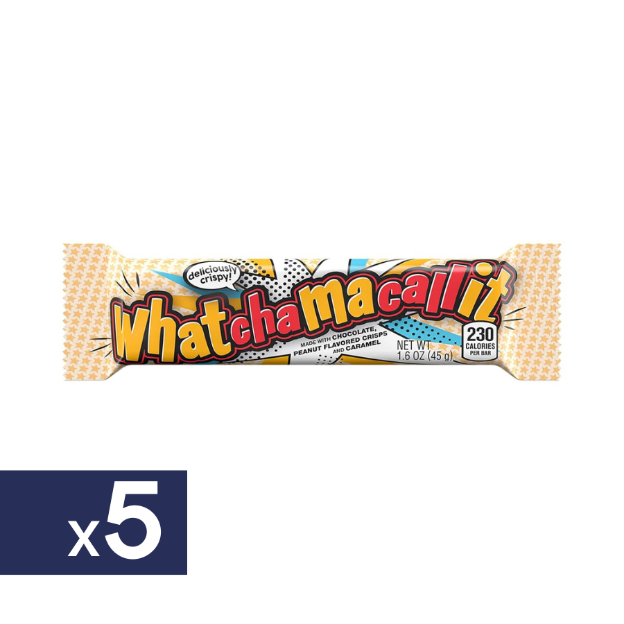 Barrita de Chocolate Whatchamacallit 5 x 45 g