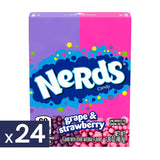 Dulces Nerds Uva Frutilla Caja 24 un x 46 g