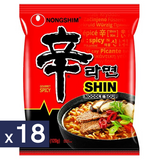 Sopa Fideos Shin Ramyun Nongshim 18 un x 120 g