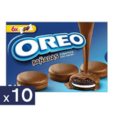Galletas Bañadas en Chocolate Oreo 10 x 246 g