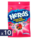 Caramelos Gummy Clusters Nerds 10 un x 142 g