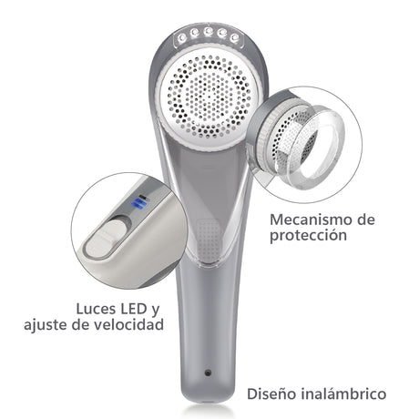 Máquina Quita Pelusas Recargable Home Logics 1 un