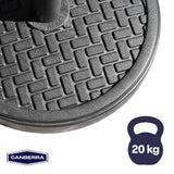 Set Quitasol Terraza 2,7 x 2,7 m Beige con Base de Cemento Canberra 1 un