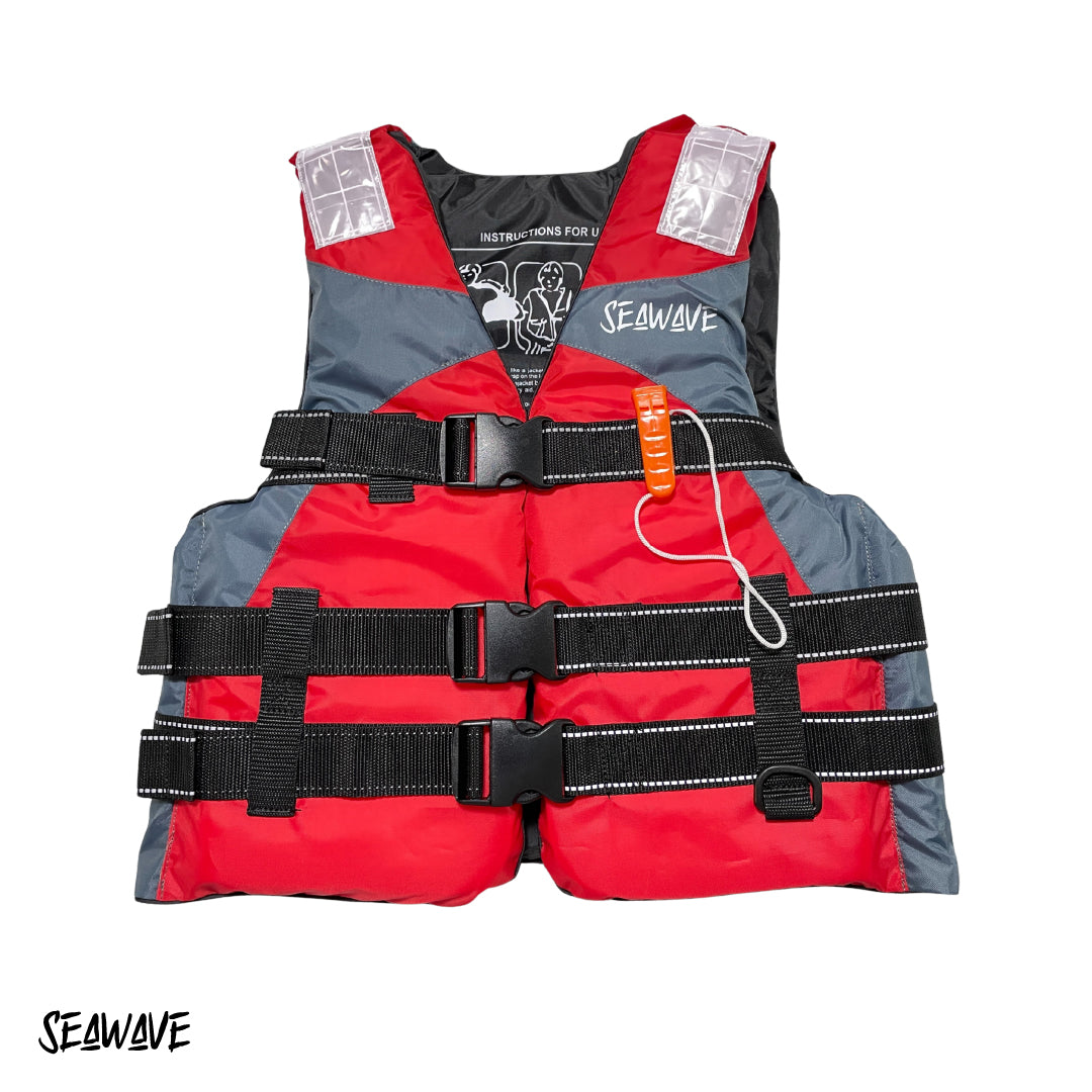 Chaleco Salvavidas All Purpose Red M Seawave 1 un