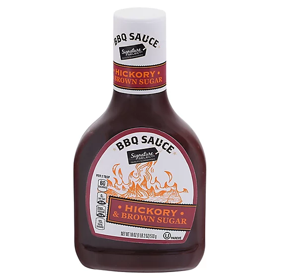 Salsa BBQ Hickory Azúcar Morena Signature Select 510 g