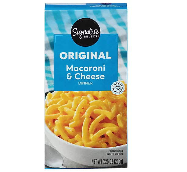 Macarrones con Queso Signature Select 206 g