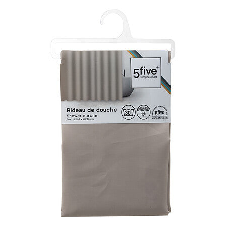 Cortina Ducha Lino 180 x 200 cm 5five 1 un