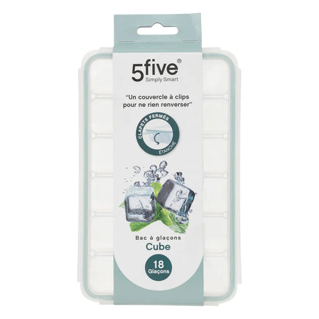 Molde 18 Cubos Hielo con Tapa 5 five 1 un