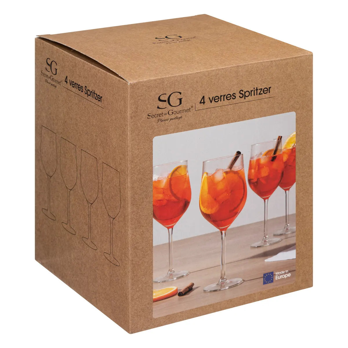 Set 4 Copas Cocktails Spritz 620 ml SG 1 un