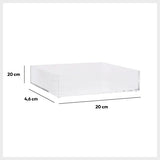 Caja Almacenamiento Acrílico Selena 20 x 20 cm 5five 1 un