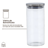 Set 5 Contenedores Herméticos Almacenamiento Home Logics 1 un