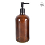 Dispensador Jabón Vidrio Ambar 1L Home Logics 1 un
