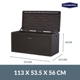 Baúl de Almacenamiento Exteriores 276 L Canberra 1 un