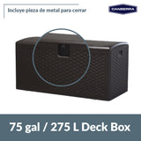 Baúl de Almacenamiento Exteriores 276 L Canberra 1 un