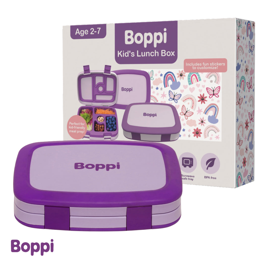 Lonchera Plástica Boppi Púrpura 1 un