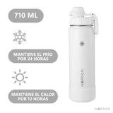 Botella Insulada Flask White 710 ml Norden 1 un