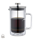 Cafetera Prensa Francesa Vidrio Doble Pared 600 ml Home Logics 1 un