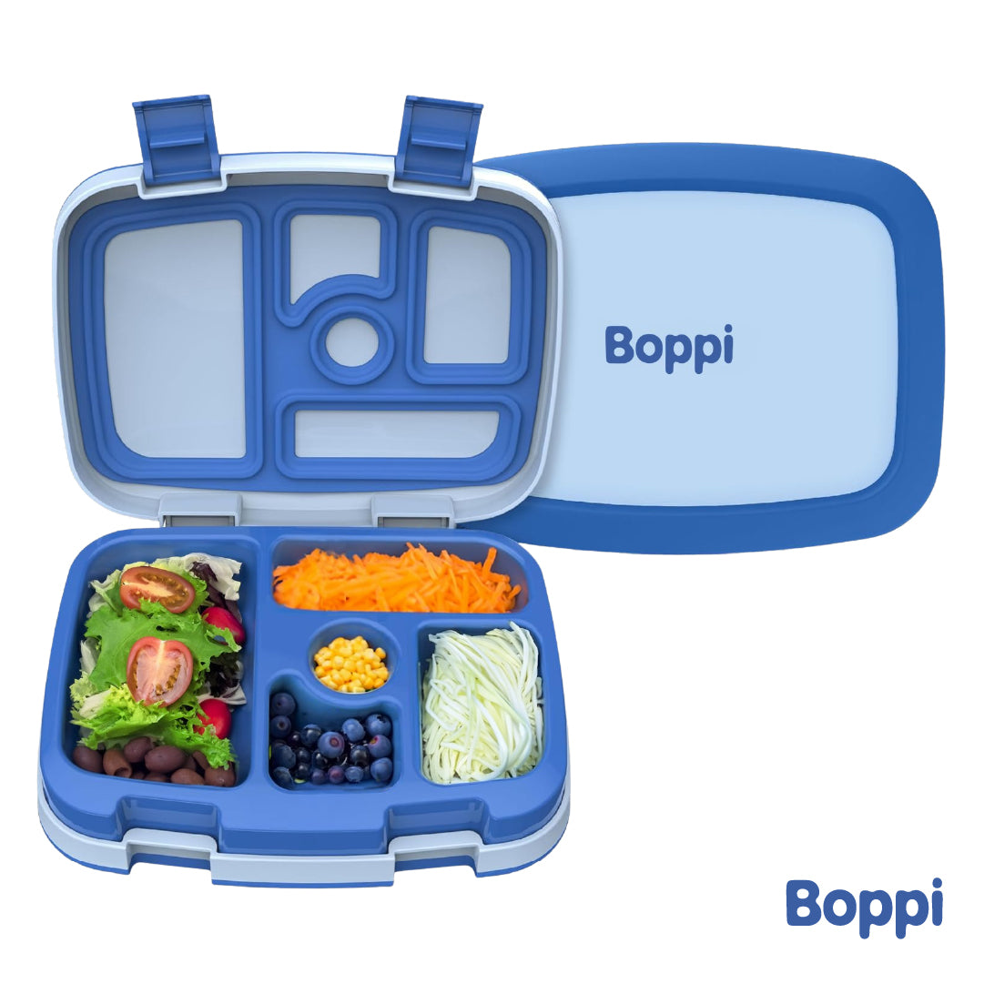 Lonchera Plástica Azul Boppi 1 un