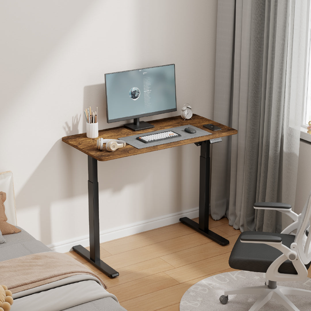 Escritorio Altura Regulable Base Negra Classic Series 120x60cm Assen 1 un