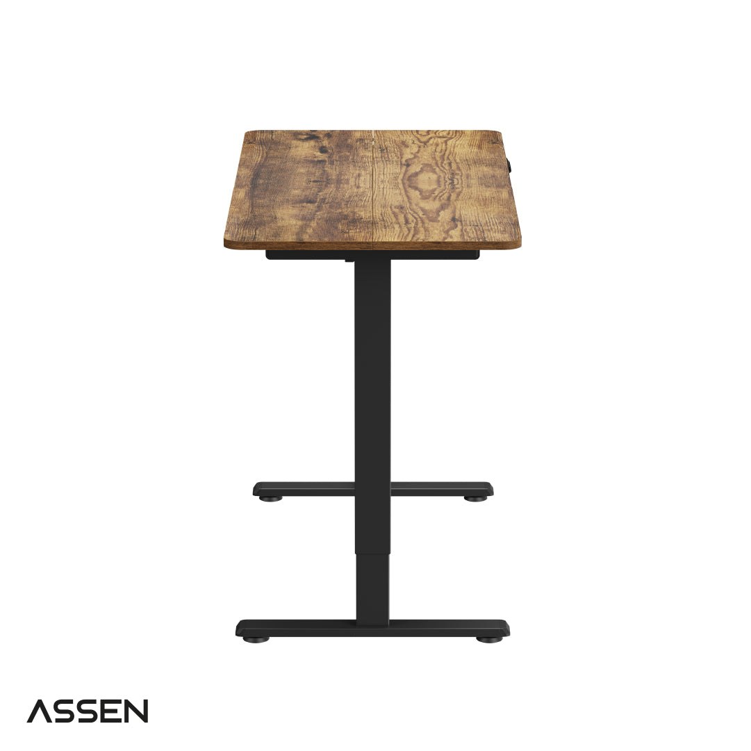 Escritorio Altura Regulable Base Negra Classic Series 120x60cm Assen 1 un