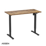 Escritorio Altura Regulable Base Negra Classic Series 120x60cm Assen 1 un