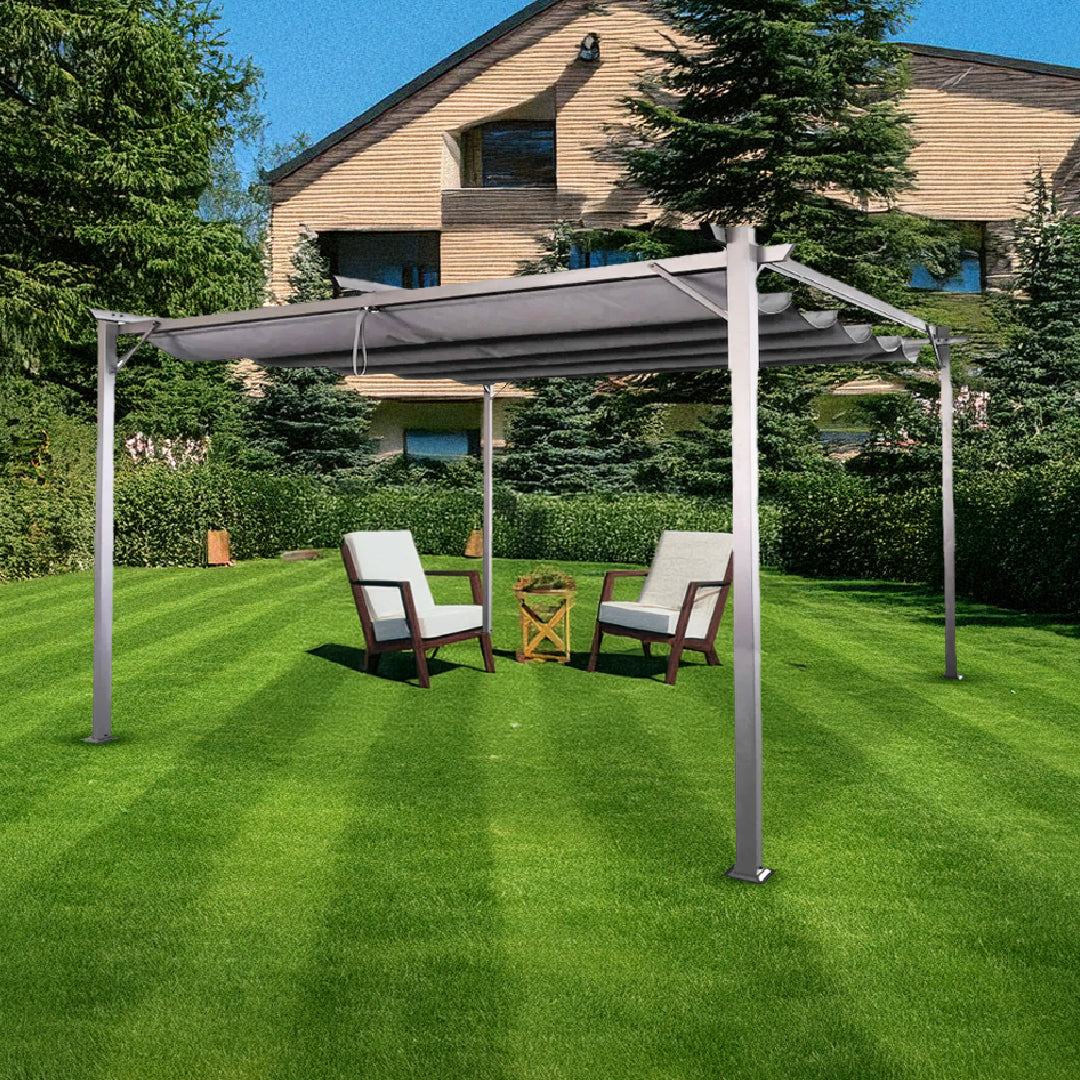 Pérgola Bioclimática Acero 3x4 m Canberra 1 un