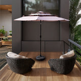 Set Base Quitasol Heavy Duty y Quitasol Patio 3-Layer Vent 3x3m Sunseeker 1 un