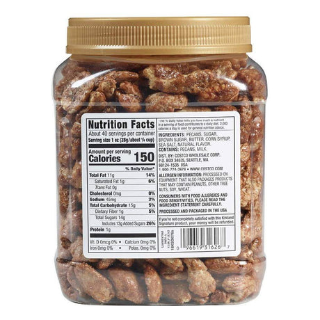 Nueces Pecanas Cubiertas de Praline Kirkland 1.13 kg