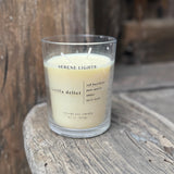 Vela Soja Natural Vanilla Delici 400g Serene Lights 1 un