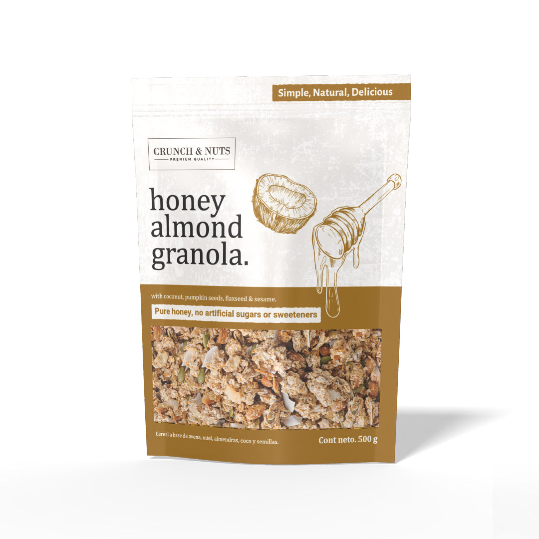 Granola Almendra Miel Crunch & Nuts 500 g