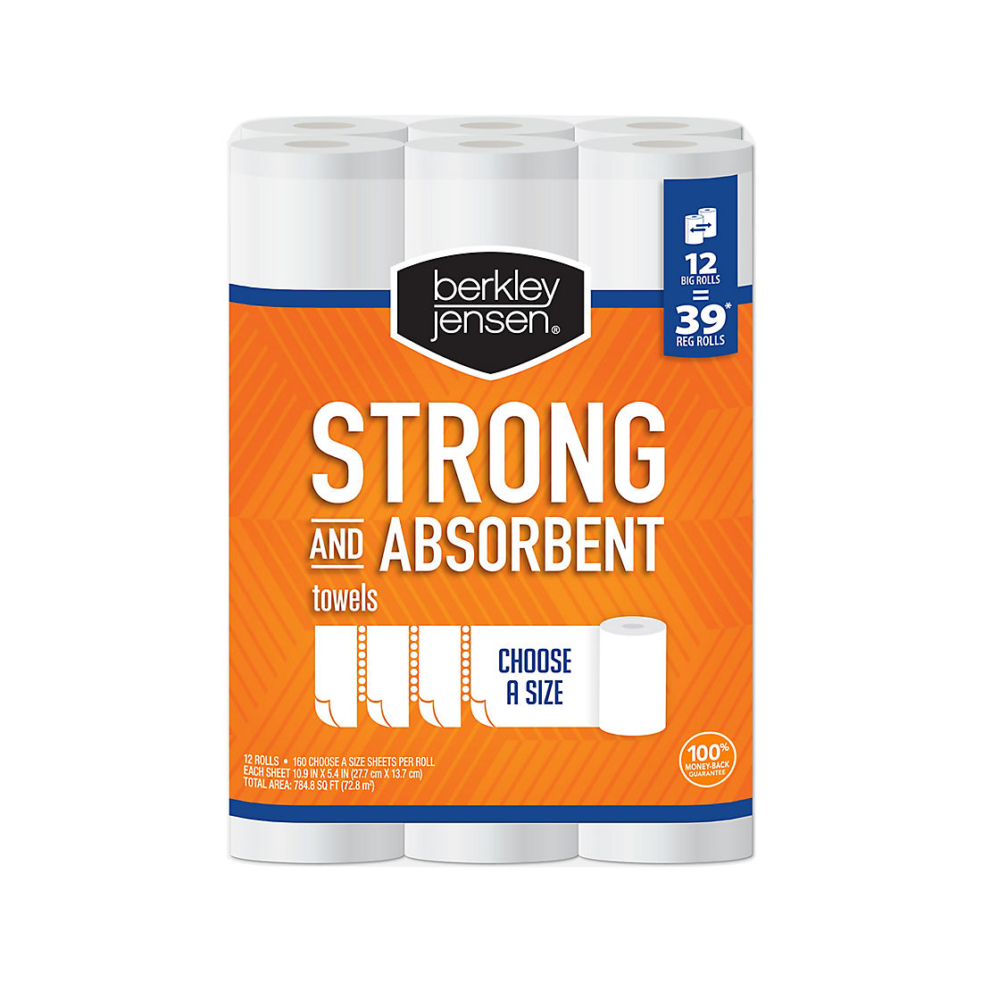 Toalla de Papel CAS Berkley Jensen 12 un