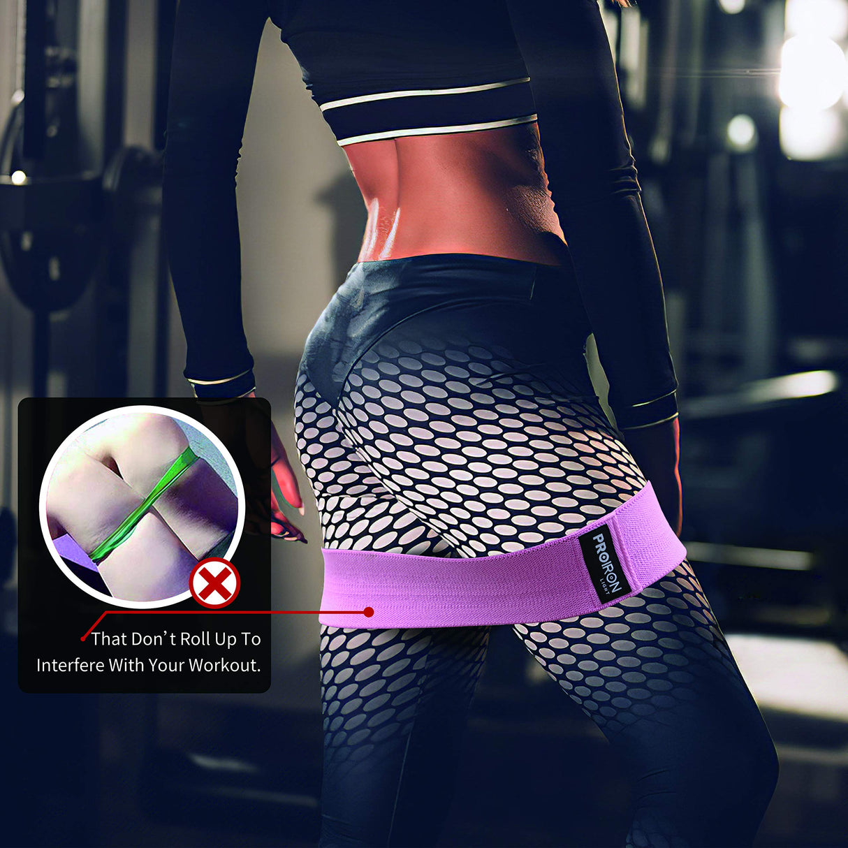 Set 3 Bandas Elásticas de Resistencia Proiron 1 un