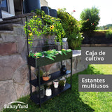 Jardinera de Metal Multifuncional SunnyYard 1 un