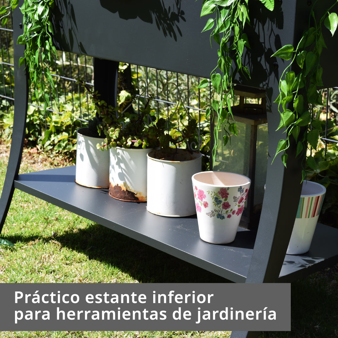 Jardinera de Metal SunnyYard 1 un