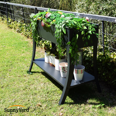 Jardinera de Metal SunnyYard 1 un