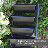 Jardinera con Maceteros Verticales SunnyYard 1 un